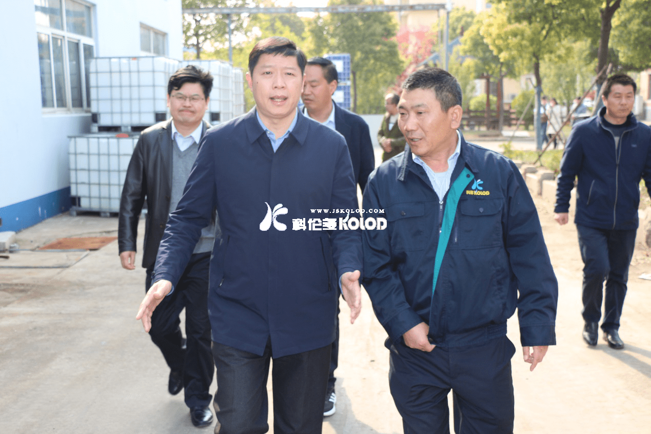 灌云縣縣長朱興波蒞臨江蘇科倫多調研指導工作